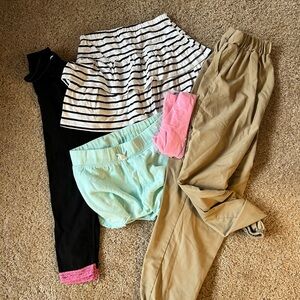 Girls Pant Skirt Short Clothing Lot Size 7 (17)